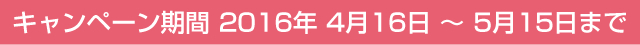 母の日キャンペーン