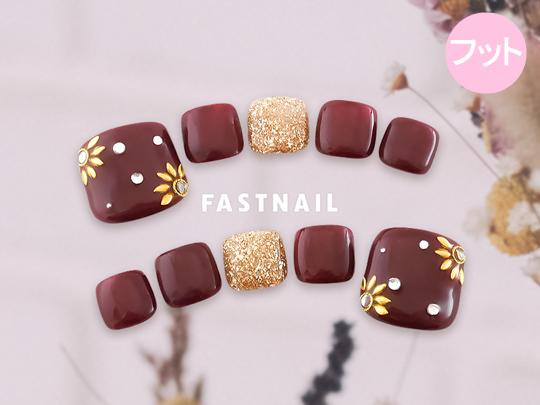 フットネイル 写真番号 ネイルサロンならfastnail ファストネイル 最新ネイルデザインが豊富