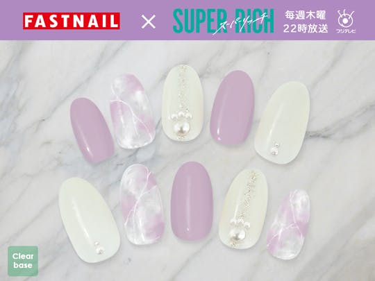 終了 木曜劇場 Super Rich タイアップネイル展開中 ネイルサロンならfastnail ファストネイル